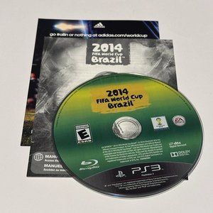 2014 FIFA World Cup Sony PS3 Playstation 3 Brand New Loose Disc & Manual Only